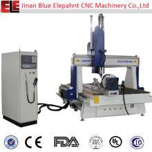 ¡Estilo caliente! ELE-1530 3D 5 ejes cnc enrutador para la venta